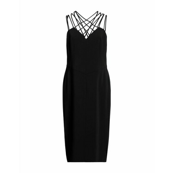 【送料無料】 アルベルタ フェレッティ レディース ワンピース トップス Midi dresses Black