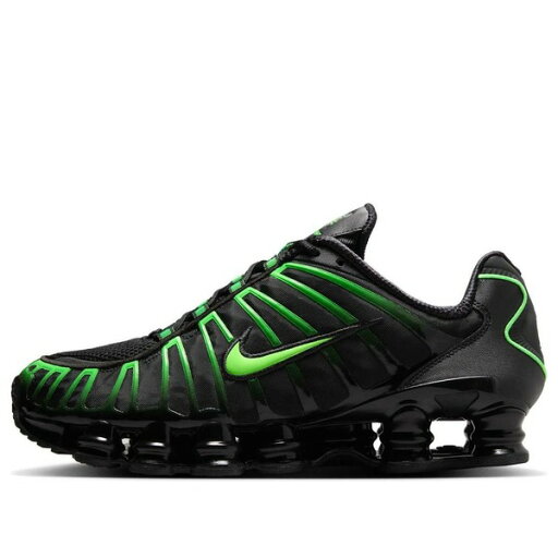 Nike ナイキ メンズ スニーカー 【Nike Shox TL 'Black Green Strike' AV3595-012】 サイズ US_6.5(24.5cm) Nike ナイキ メンズ スニーカー 【Nike Shox TL 'Black Green Strike' AV3595-012】 サイズ US_6.5(24.5cm)