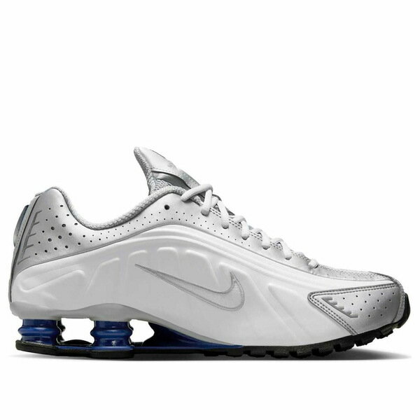 Nike ナイキ メンズ スニーカー 【Nike Shox R4 'Metallic Silver White Royal' HQ1988-102】 サイズ US_8.5(26.5cm)