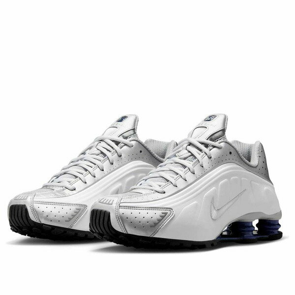 Nike ナイキ メンズ スニーカー 【Nike Shox R4 'Metallic Silver White Royal' HQ1988-102】 サイズ US_8.5(26.5cm)