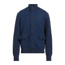 【送料無料】 マロ メンズ カーディガン アウター Cardigans Blue