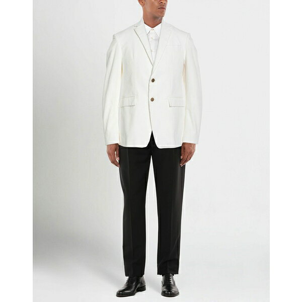 【送料無料】 グリフォーニ メンズ ジャケット＆ブルゾン アウター Blazers White