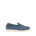 【送料無料】 アンドレア ヴェントゥーラ フィレンツェ メンズ スリッポン・ローファー シューズ Loafers Blue