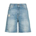 【送料無料】 ノリータ レディース デニムパンツ ボトムス Denim shorts Blue