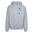 xEFA Y p[J[EXEFbgVc AE^[ Miami Marlins Levelwear City Connect Contact Baseline Pullover Hoodie Gray