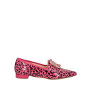 【送料無料】 ビーロック レディース スリッポン・ローファー シューズ Loafers Fuchsia