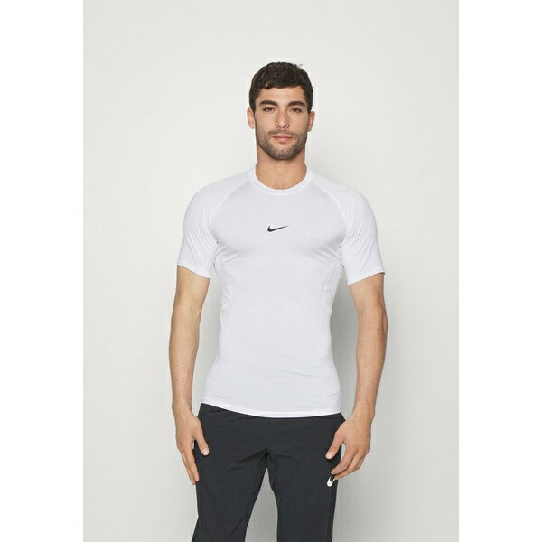 ナイキ メンズ Tシャツ トップス Sports T-shirt - white/black