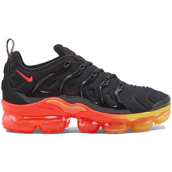 Nike ナイキ メンズ スニーカー 【Nike Air VaporMax Plus Fresh】 サイズ US_8.5(26.5cm) Black/Bright Crimson-Light Voltage Yellow-Summit White