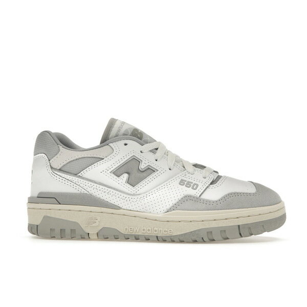 New Balance ニューバランス メンズ スニーカー 【New Balance 550 White Rain Cloud】 サイズ US_5(23.0cm) White/Rain Cloud/Grey