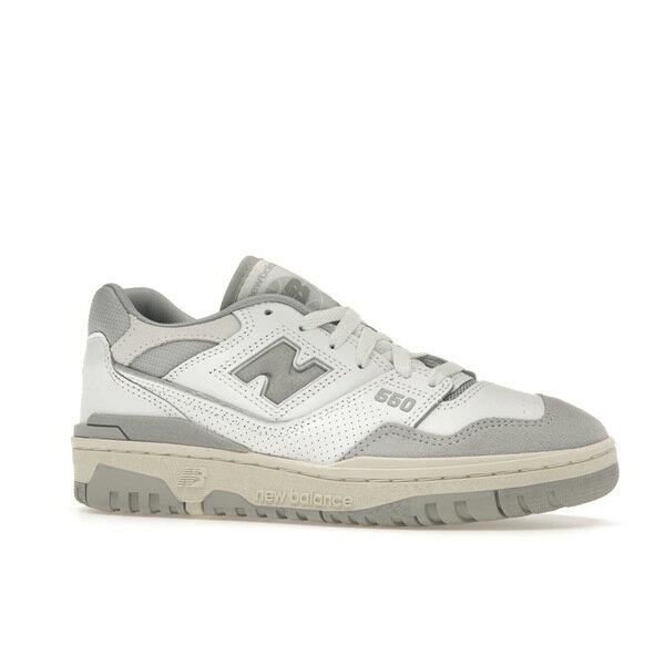 New Balance ニューバランス メンズ スニーカー 【New Balance 550 White Rain Cloud】 サイズ US_5(23.0cm) White/Rain Cloud/Grey