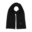 【送料無料】 エトロ メンズ マフラー・ストール・スカーフ アクセサリー Scarves Black