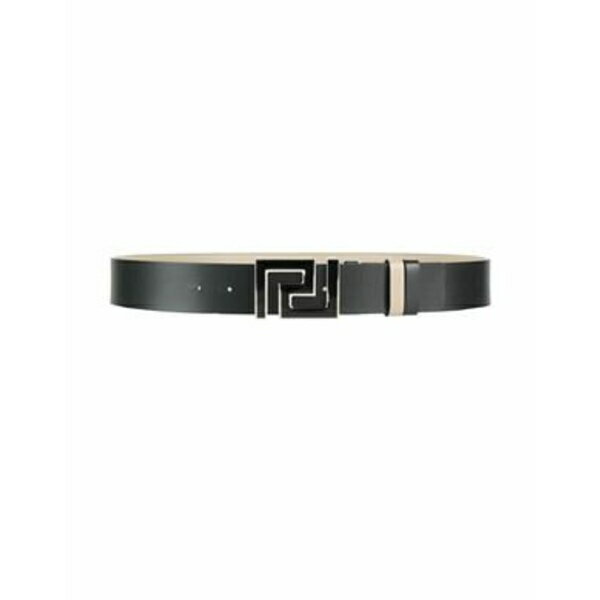 【送料無料】 ヴェルサーチ メンズ ベルト アクセサリー Belts Grey