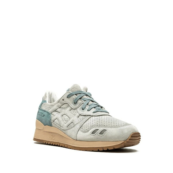 アシックス メンズ スニーカー シューズ Gel Lyte 3 スニーカー Red grey Blue Sand Tan