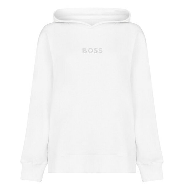 ボス レディース パーカー・スウェットシャツ アウター Diamante Logo OTH Hoodie