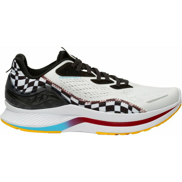 サッカニー メンズ ランニング スポーツ Saucony Men's Endorphin Shift 2 Running Shoes White/Black