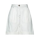 ブラグ・ウェット レディース カジュアルパンツ ボトムス Shorts & Bermuda Shorts White