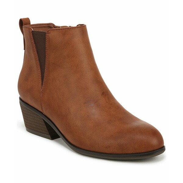 ドクター・ショール レディース ブーツ シューズ Women's Lacey Chelsea Booties Honey Faux Leather