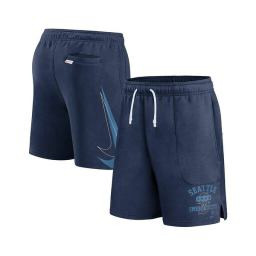 ナイキ メンズ カジュアルパンツ ボトムス Men's Navy Seattle Mariners Statement Ball Game Shorts Navy ナイキ メンズ カジュアルパンツ ボトムス Men's Navy Seattle Mariners Statement Ball Game Shorts Navy