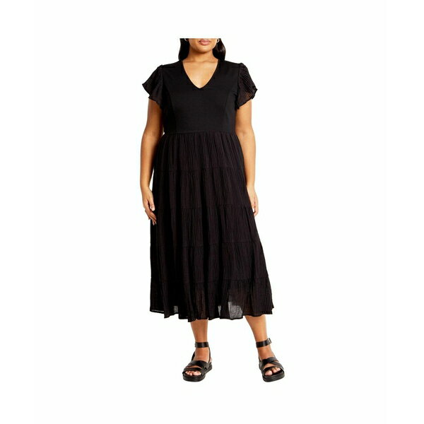 シティーシック レディース ワンピース トップス Women's Marley Dress Black
