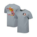 イメージワン メンズ シャツ トップス Men's Graphite Florida State Seminoles Vault State Comfort T-shirt Graphite(4)