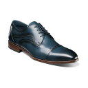 ステイシーアダムス メンズ ドレスシューズ シューズ Men's Bryant Lace-Up Cap-Toe Oxford Dress Shoes Navy(4)
