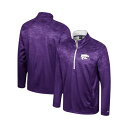 コロシアム メンズ ジャケット&ブルゾン アウター Men's Purple Kansas State Wildcats The Machine Half-Zi...