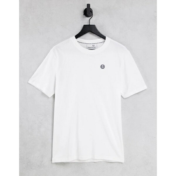 トップス, Tシャツ・カットソー  T Sergio Tacchini T-shirt with logo in white WHITE