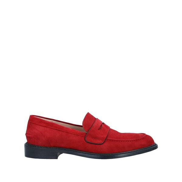 【送料無料】 スチュアート ワイツマン レディース スリッポン・ローファー シューズ Loafers Red