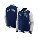 ファナティクス メンズ ジャケット&ブルゾン アウター Men's Navy New York Yankees Elements Elite Full-Snap Jacket Navy(4)