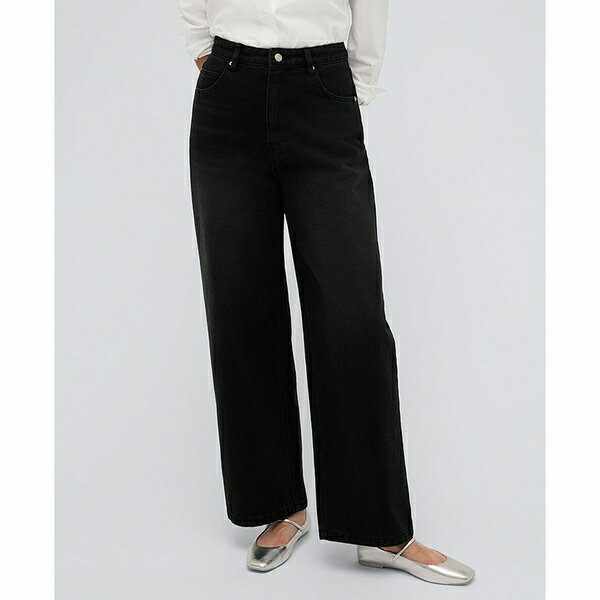 ケネスコール レディース デニムパンツ ボトムス Women's High-Rise Barrel Jeans Nik Wash