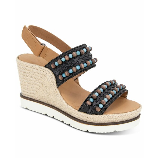 ■靴サイズ 単位(cm) USサイズ｜長さ(cm) 4 ｜21cm 5 ｜22cm 6 ｜23cm 7 ｜24cm 8｜25cm 9｜26cm 10｜27cm ■ブランド Gentle Souls (ジェントルソウルズ)■商品名 Women's Evora Beaded Wedge Sandals■こちらの商品は米国・ヨーロッパからお取り寄せ商品となりますので、 お届けまで10日〜2週間前後お時間頂いております。 ■各ブランド・商品・デザインによって大きな差異がある場合がございます。 ■あくまで平均的なサイズ表ですので、「参考」としてご利用ください。 ■店内全品【送料無料】です！（※沖縄・離島は別途送料3,300円がかかります）