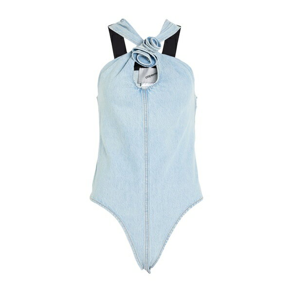 【送料無料】 コペルニ レディース Tシャツ トップス Bodysuits Blue(4)