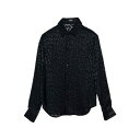 【送料無料】 ヴェルサーチ メンズ シャツ トップス Shirts Black