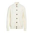 【送料無料】 フィリッポ デ ラウレンティス メンズ カーディガン アウター Cardigans White