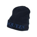 【送料無料】 マックイーン メンズ 帽子 アクセサリー Hats Blue