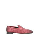 【送料無料】 サントーニ メンズ スリッポン・ローファー シューズ Loafers Red