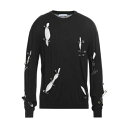 【送料無料】 モスキーノ メンズ ニット&セーター アウター Sweaters Black