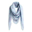 【送料無料】 マックイーン メンズ マフラー・ストール・スカーフ アクセサリー Scarves Azure