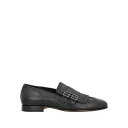 【送料無料】 サントーニ メンズ スリッポン・ローファー シューズ Loafers Black