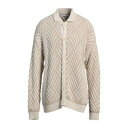 【送料無料】 ヴェルナ メンズ カーディガン アウター Cardigans Beige
