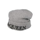 【送料無料】 マックイーン メンズ 帽子 アクセサリー Hats Grey