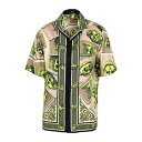【送料無料】 ヴェルサーチ メンズ シャツ トップス Shirts Beige