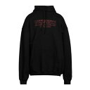 【送料無料】 ヴェトモン メンズ パーカー・スウェットシャツ アウター Sweatshirts Black