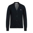 【送料無料】 メゾン キツネ メンズ カーディガン アウター Cardigans Blue(4)