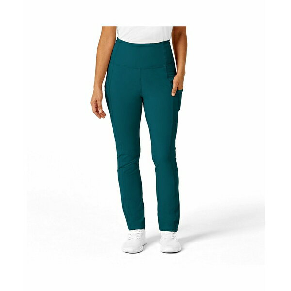 ウィンク レディース カジュアルパンツ ボトムス Women's RENEW Straight Leg Yoga Scrub Pant Caribbe..