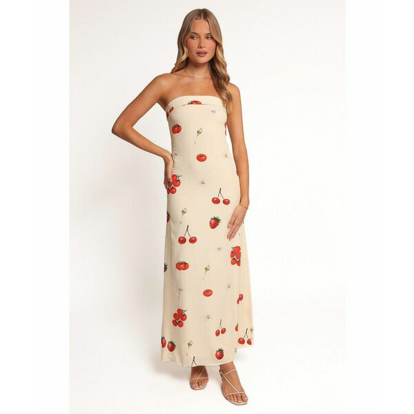 ペタル アンド パップ レディース ワンピース トップス Women's Adela Maxi Dress - Tomato Print Toma..