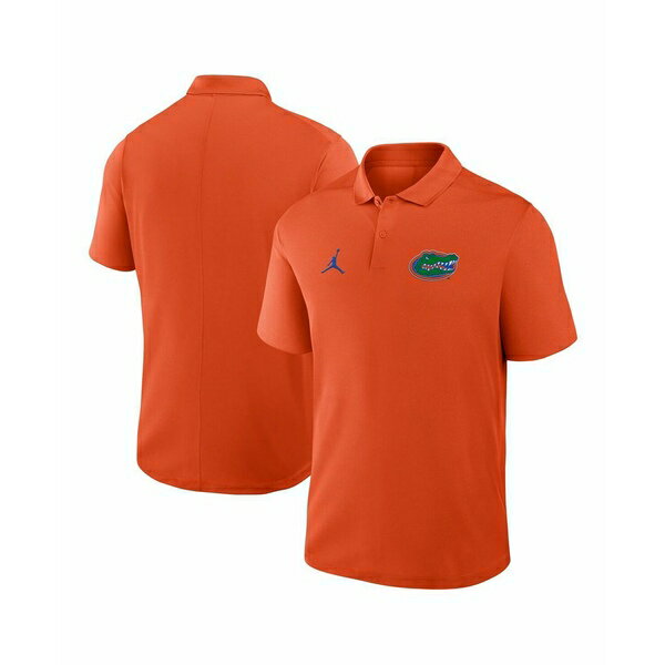 ジョーダン メンズ シャツ トップス Men's Orange Florida Gators Primetime Victory Primary Logo Performance Polo Shirt Orange
