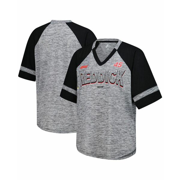 カールバンクス レディース カットソー トップス Women's Heather Gray Tyler Reddick Hall of Fame Ov..