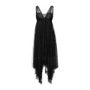 【送料無料】 モスキーノ レディース ワンピース トップス Midi dresses Black