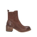 【送料無料】 モマ レディース ブーツ シューズ Ankle boots Brown